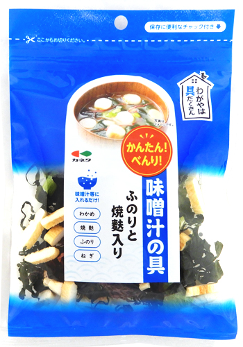 みそ汁の具　布のりと焼麩