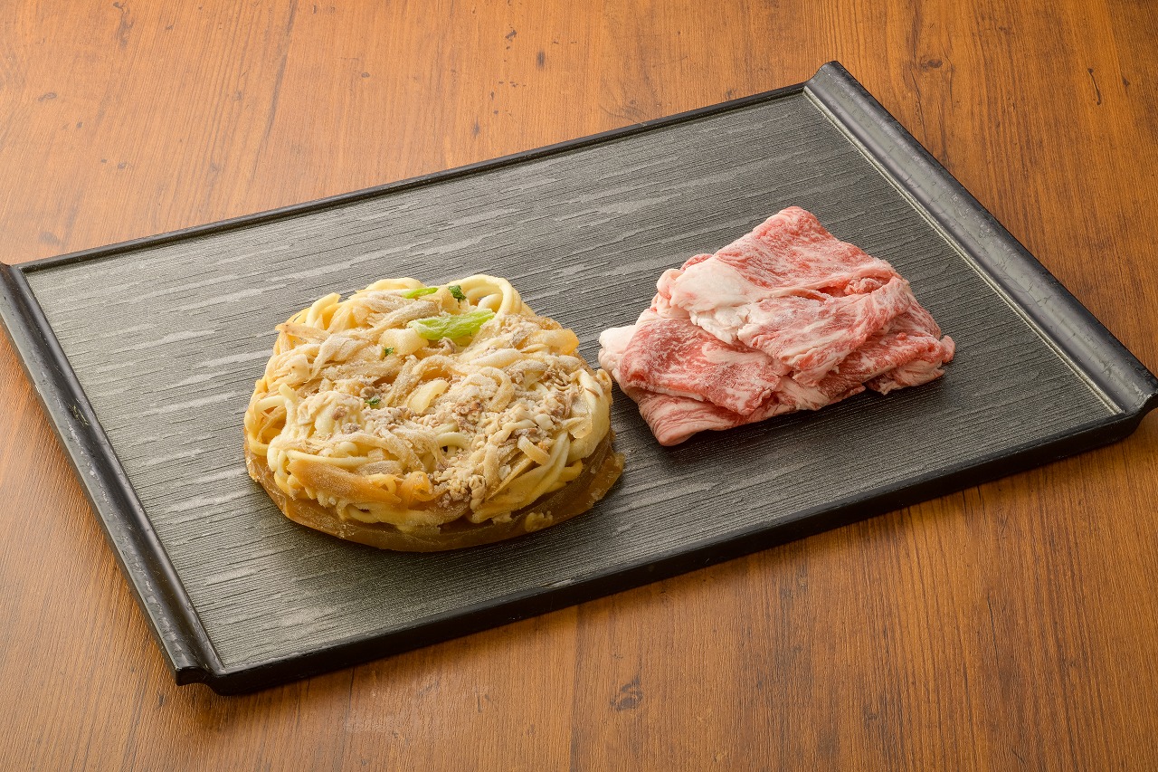 特上仙台牛すき手延べうどん-02