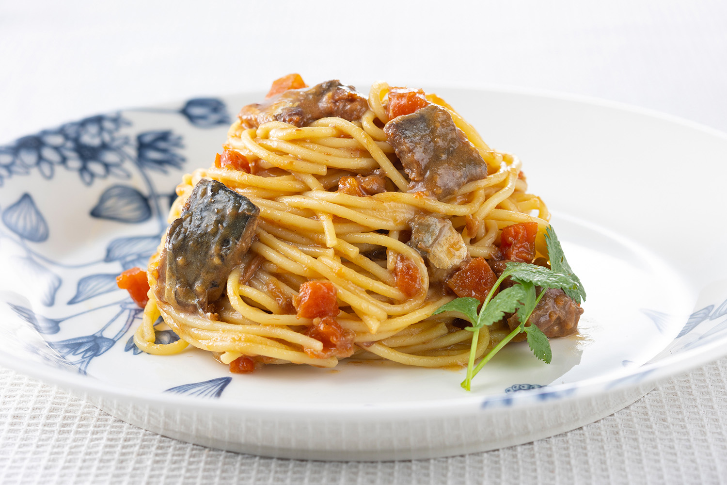 気仙沼港町のパスタソース　さば×ガリバタ醤油風