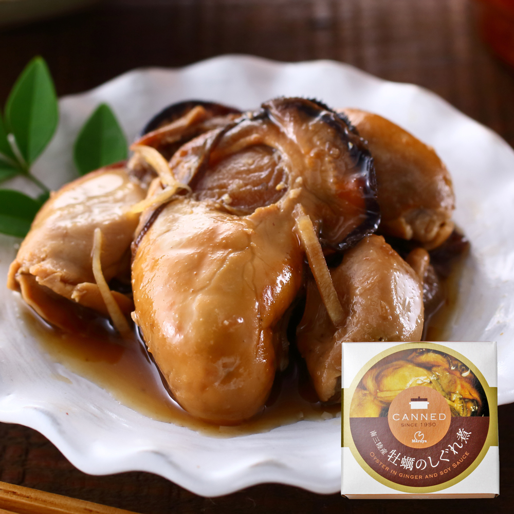 CANNED南三陸産牡蠣のしぐれ煮缶詰-02